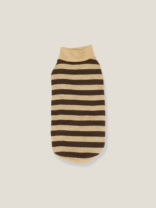 THE KENSINGTON KNIT – Walnut Plaid Dachshund Sweater